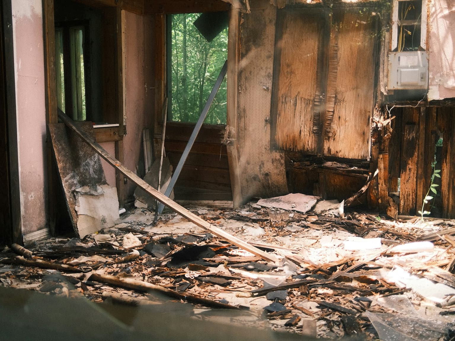 Fire Damage Restoration Toronto — before